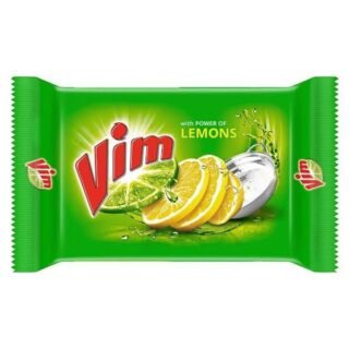 Vim Dishwash Bar Lemon, Removes Stain And Grease With Power Of Lemon, 100 g