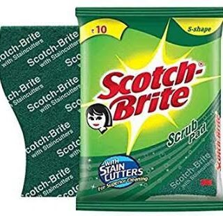 Scotch-Brite Scrub Pad Small 1Pc Rs.